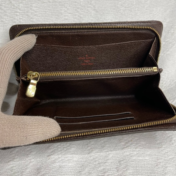 Louis Vuitton Damier Ebene zippy wallet vintage - Picture 8 of 17